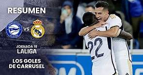 ¡Lucas Vázquez puso al Madrid líder con un gol en el 91'! - Gol del Deportivo Alavés 0-1 Real Madrid