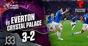 Highlights & Goals | Everton vs. Crystal Palace 3-2 | Premier League | Telemundo Deportes