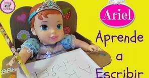 📝 BEBE ARIEL APRENDE A ESCRIBIR ✍️