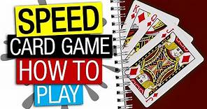 Speed Card Game Rules & Instructions | How To Play Speed | Speed Game Explained