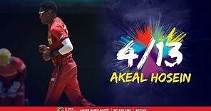 Akeal Hosein bowls INCREDIBLE 4/13 spell! | CPL 2022