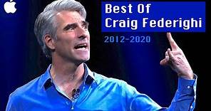 Craig Federighi Best Moments | 2012-2020