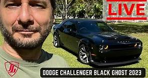 En Vivo: Dodge Challenger Black Ghost 2023 junto a Jaime Gabaldoni y un café