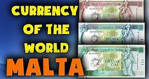 Currency of Malta. PRE-EURO. Maltese lira