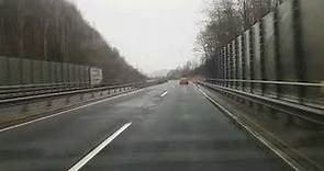 Fahrt von Herzberg am Harz nach Bad Lauterberg im Landkreis Göttingen in Niedersachsen