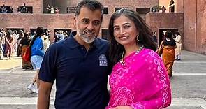 Chetan Bhagat visits IIM Ahmedabad with wife Anusha, shares pic of ‘the original 2 States’. Viral, obviously