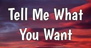 Weezer - Tell Me What You Want (Lyrics)
