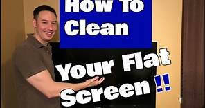 How To Clean a Flat Screen TV | LED, LCD Or Plasma