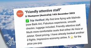 “5 stars ⭐️ for the price you pay” is how this traveller describes Malindo Air. Who is your favourite low-cost / budget airline? Who gives the best value for the price paid? Let us know and submit your own reviews over at: airlinequality.com #skytrax #airlinequality #lowcostairline #budgettravel #malindoair #inflightservice | Skytrax