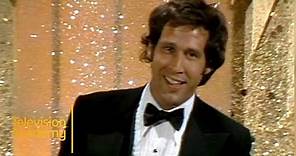 Chevy Chase Wins Outstanding Supporting Actor in Comedy, Variety/Music Series | Emmys Archive (1976)