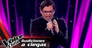 Marcelo Muñoz - Lloran las rosas | Audiciones a Ciegas | The Voice Chile 2023