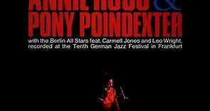 Annie Ross & Pony Poindexter - Jumpin' At The Woodside