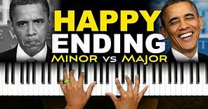 Use Happy Ending Chords | minor vs Major