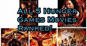 All 5 Hunger Games Movies Ranked