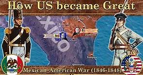 Mexican–American War (1846-1848). ⚔️ How US became Great