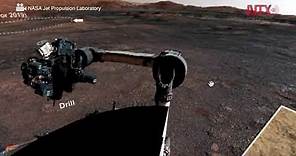 Robot explorador Curiosity toma video en 360 grados de Marte