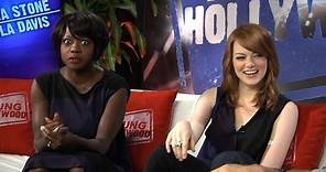 Emma Stone & Viola Davis on The Help and Why Emma cries at everything
