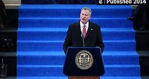 Text of Bill de Blasio’s Inauguration Speech