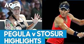Jessica Pegula vs Samantha Stosur Match Highlights (2R) | Australian Open 2021