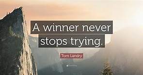 TOP 20 Tom Landry Quotes