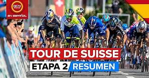 Resumen Tour de Suiza 2023 Hombres - Etapa 2