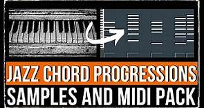Free Midi chords - Jazz piano || PROVIDED BY SOUNDPACKS