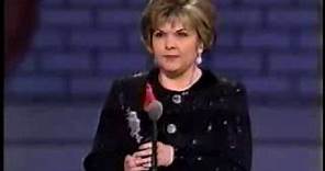 Debra Monk wins 1993 Tony Award for Best Featured Actress in a Play