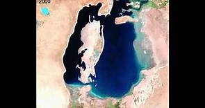 El declive del mar de Aral (Time lapse)