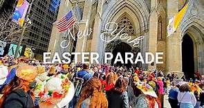NYC Easter Parade & Bonnet Festival Highlights! Happy Easter Tradition Returns to Fifth Ave