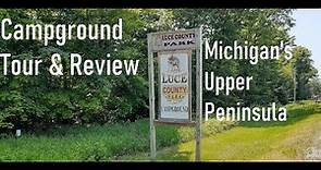 Luce County Park ~ Campground Review & Tour (Mich U.P.)
