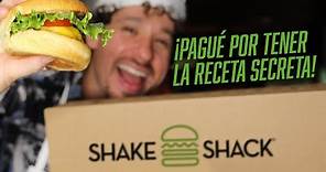 Preparé mi propia hamburguesa de SHAKE SHACK | Receta secreta 🍔