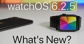 watchOS 6.2.5 is Out! - What's New?