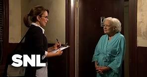 Census Taker vs. Old Lady - SNL