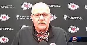 Chiefs coach Andy Reid gives update on son after crash that injured young girl