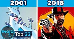 Top 22 Best Selling Video Games of Each Year (2000 - 2021)