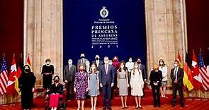 Audiencia galardonados Premios Princesa de Asturias 2021