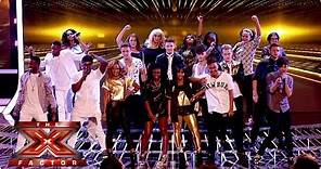 The Final 12 sing Get Lucky - Live Week 1 - The X Factor UK 2013