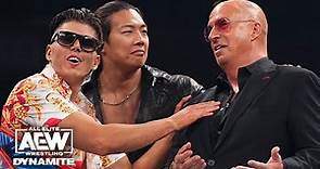 Don Callis, Takeshita & Guevara admire their work before WrestleDream! | 9/27/23, AEW Dynamite