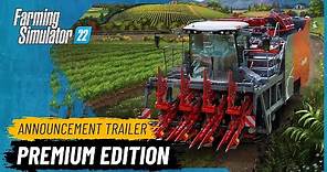 Farming Simulator 22: Premium Edition & Expansion - Announcement Trailer