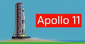 Apollo 11 Animation - 50th Anniversary Tribute