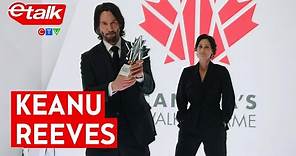 Keanu Reeves' moving speech proves he's never forgotten his Canadian roots | Etalk