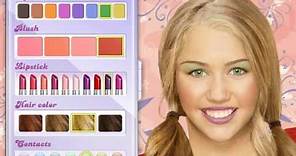 Hannah Montana Beauty and the beat makeover game + link to play!