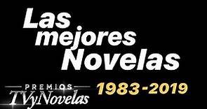 Todas las novelas ganadoras del TVyNovelas 1983 al 2019