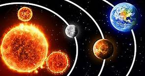 Solar system with three suns