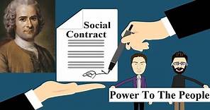 Rousseau's Social Contract Theory