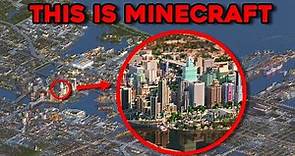 I Found The Largest City in Minecraft