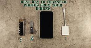 How to Transfer Photos from iPhone to External Storage Devices