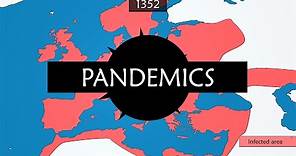 Major epidemics and pandemics - Summary on a Map