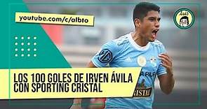 Los 100 primeros goles de Irven Ávila con Sporting Cristal (2012-2021)