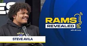 Steve Avila On His Rookie Season, First Touchdown Spike, Growing Up In Texas & More | Rams Revealed